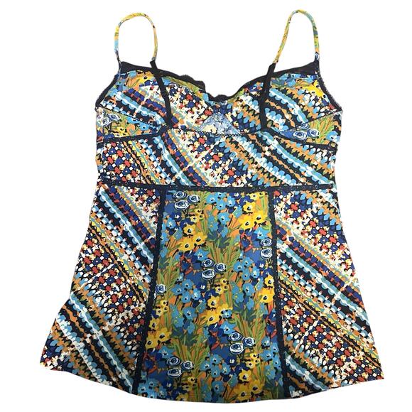 Pinkerton Floral Cami Top Size Medium - Picture 2 of 3
